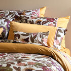 2 Pillowcases Panache de fleurs  Yellow 22"X42"King,Pair 100% cotton, , hi-res image number 0