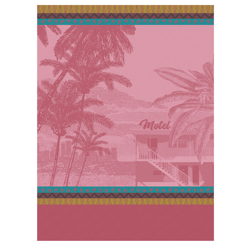 Tea towel Voyage en Californie Candy 60x80 100% cotton, , hi-res image number 0