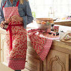 Apron Cerises Red 90x90 100% cotton, , hi-res image number 0