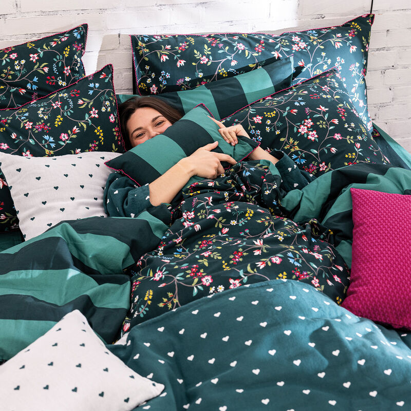 Shams Vagabonde Green 12"X16"Boudoir 100% cotton, , hi-res image number 2