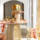Coated placemat Mumbai Enduit Orange 50x36 100% cotton, , hi-res image number 3
