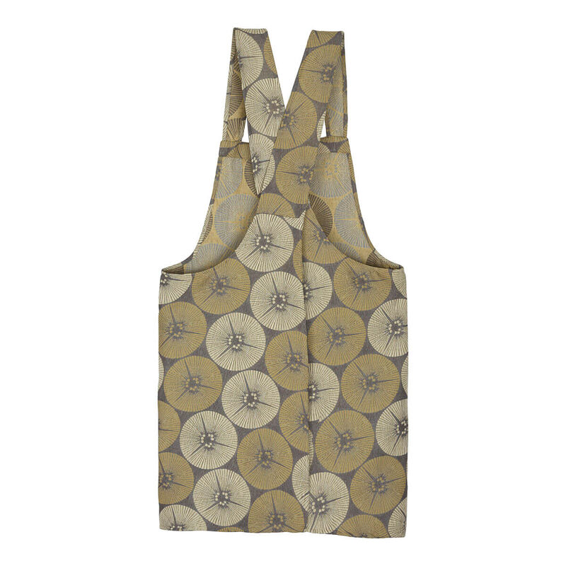 Apron Yukata Beige 100% cotton, , hi-res image number 1