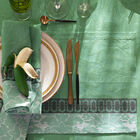 Placemat Escapade Tropicale Green 20"x14" 100% linen, , hi-res image number 2