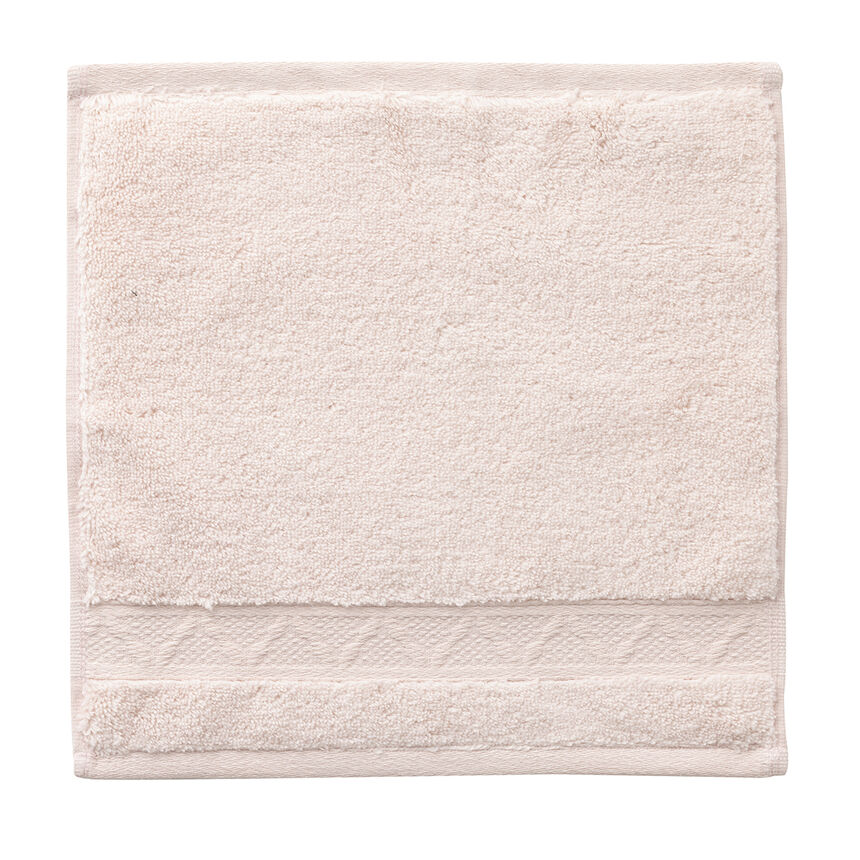 Washcloth Caresse Pink 12"x12" 100% cotton, , hi-res image number 0