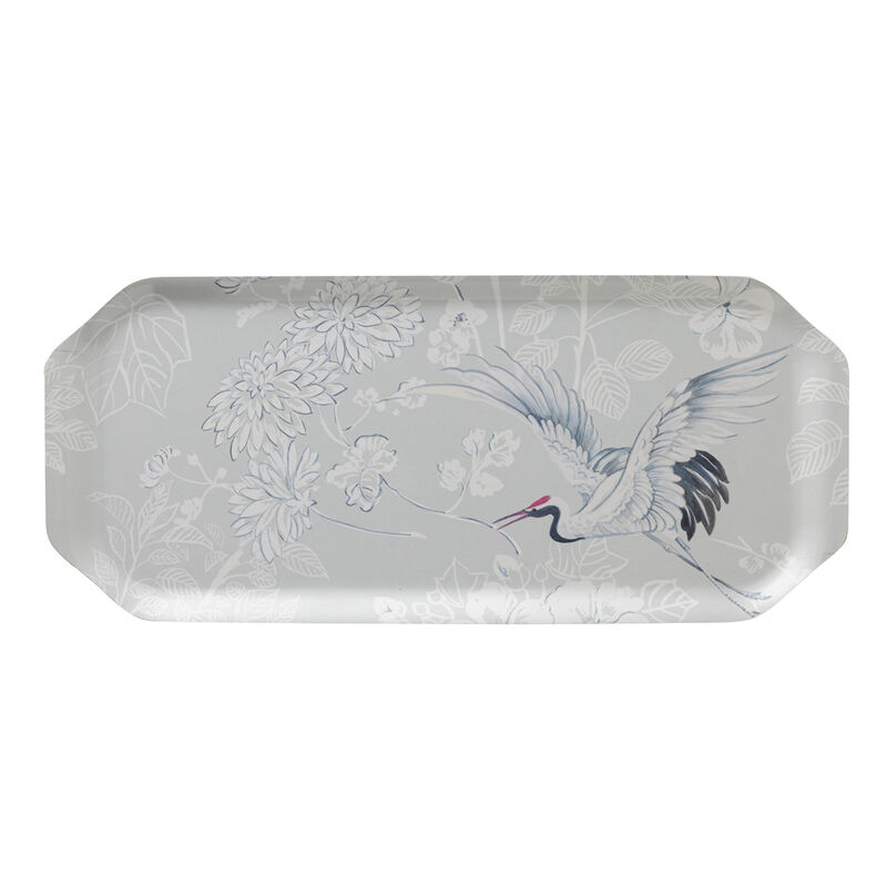 Tray Envol Grey 20"x9" 100% Wood, , hi-res image number 1