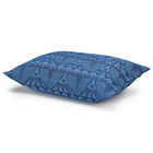Beach cushion Holi Sapphire 13''x10'' 100% cotton, , hi-res image number 1