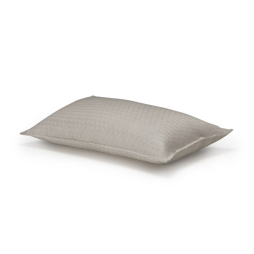Cushion cover Portofino G&eacute;o Beige 20"x12" 100% linen, , hi-res image number 2