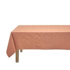 Coated tablecloth Vegetal mood Orange 175x175 100% cotton, , hi-res image number 1