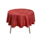 Tablecloth Souveraine  Red 175x175 100% linen, , hi-res image number 3