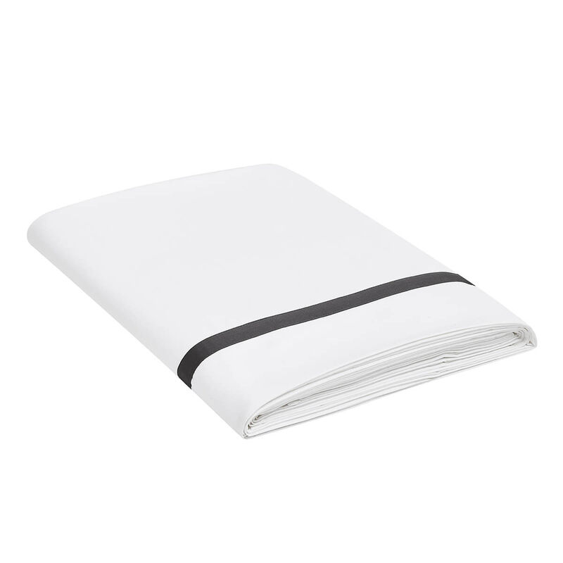 Flat sheet Apparat Dark grey 94"X118" 100% cotton, , hi-res