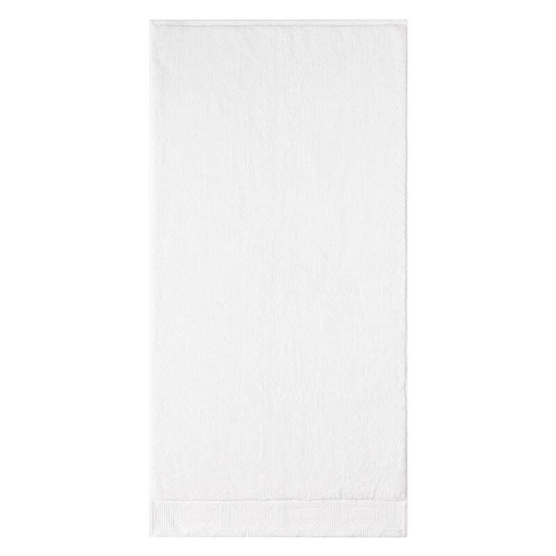 Serviette de toilette Palacio Blanc 50x100 100% coton, , hi-res image number 3