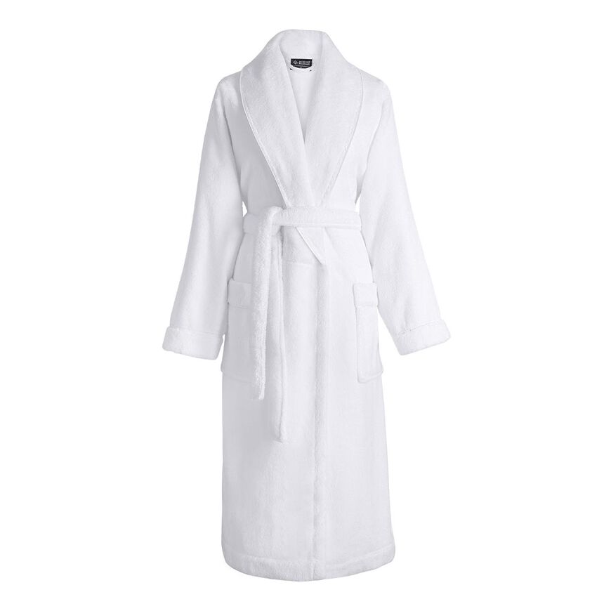 Robe Caresse White Large 100% cotton, , hi-res image number 0