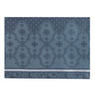 Placemat Armoiries Blue 20"x14" 100% linen, , hi-res image number 2
