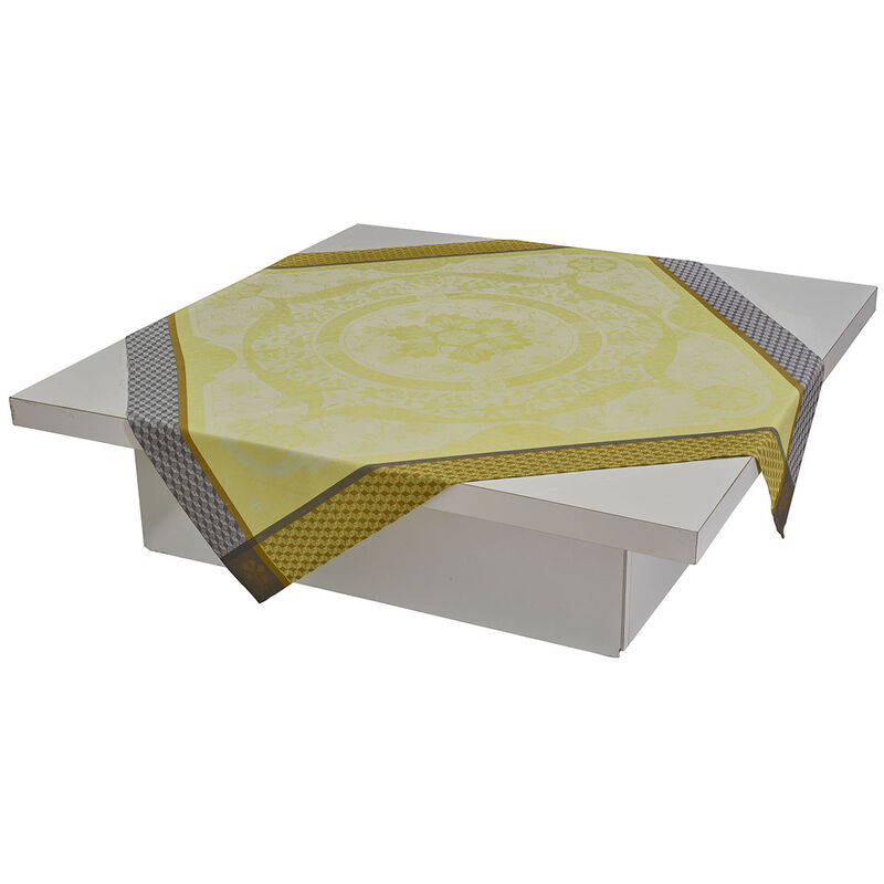 Tablecloth Duchesse Narcissus 69"x98" 100% cotton, , hi-res image number 2