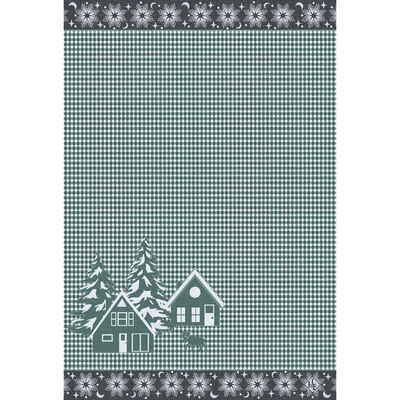 Essuie-mains Sous les &eacute;toiles Gui 54x38 100% coton, longues fibres