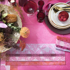 Coated placemat Mumbai Enduit Pink 20"x14" 100% cotton, , hi-res image number 0