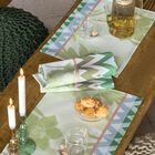 Box Set 2 Coated Placemats La Vie en Vosges Coated Green 20"x14" 100% cotton, , hi-res image number 0