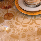 Tablecloth Féerie Yellow 47"x47" 100% cotton, , hi-res image number 6