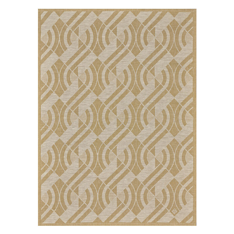 Crystal towel Néo Yellow 24"x31" 100% linen, , hi-res image number 1