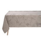 Tablecloth Volière Beige 69"x69" 100% linen, , hi-res image number 2