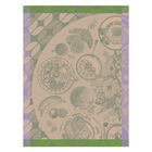 Tea towel Brunch Gourmand  Green 24"x31" 100% cotton, , hi-res image number 0
