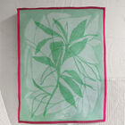 Tea towel Octobre Rose  Green 24"x31" 100% cotton, , hi-res image number 1