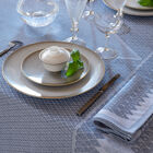 Tablecloth Club Blue 59"x59" 89% cotton / 11% linen, , hi-res image number 1