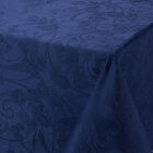 Tablecloth Tivoli Sapphire 69"x69" 100% linen, , hi-res image number 2