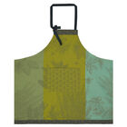 Apron Miel de Nectar Green 35"x38" 100% cotton, , hi-res image number 0