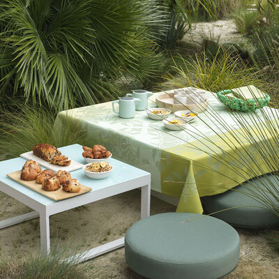 Tablecloth Syracuse Green 69"x69" 100% cotton