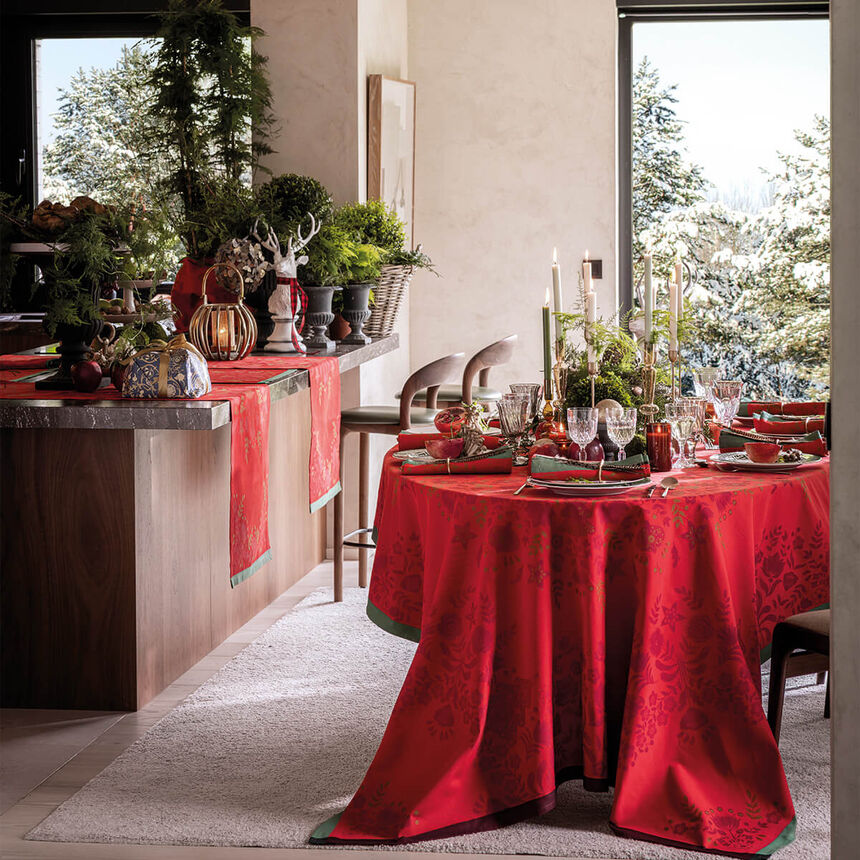 Tablecloth F&eacute;erie Cotton, , hi-res image number 2
