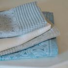 Guest towel Lula Blue Ice 12"x20" 100% linen, , hi-res image number 0