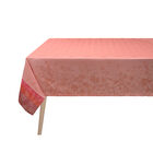 Tablecloth Instant Bucolique Pink 69"x69" 100% linen, , hi-res image number 1
