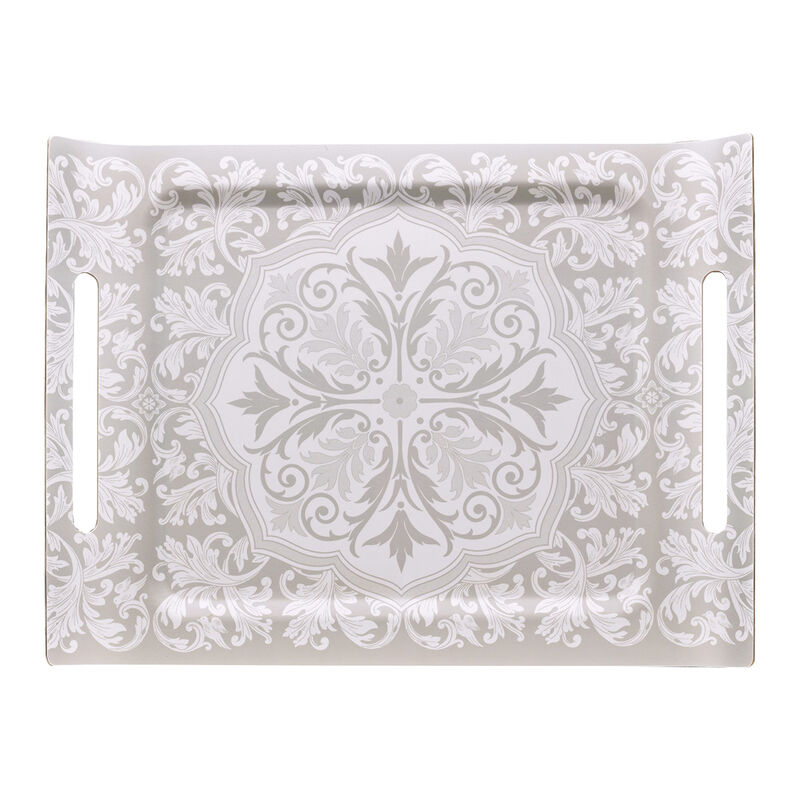 Tray Armoiries Off White 58x42 Wood / 100% birch, , hi-res image number 0