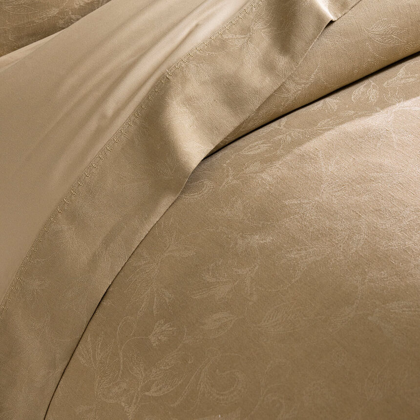 Duvet cover Arabesque Beige 224X234 50% cotton - 50 % linen, , hi-res image number 4