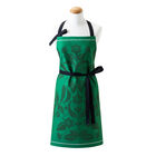 Apron Piments Green 31"x38" 100% cotton, , hi-res image number 0