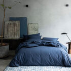 Duvet cover Eclat Blue 88"X92"Queen 100% cotton, , hi-res image number 1