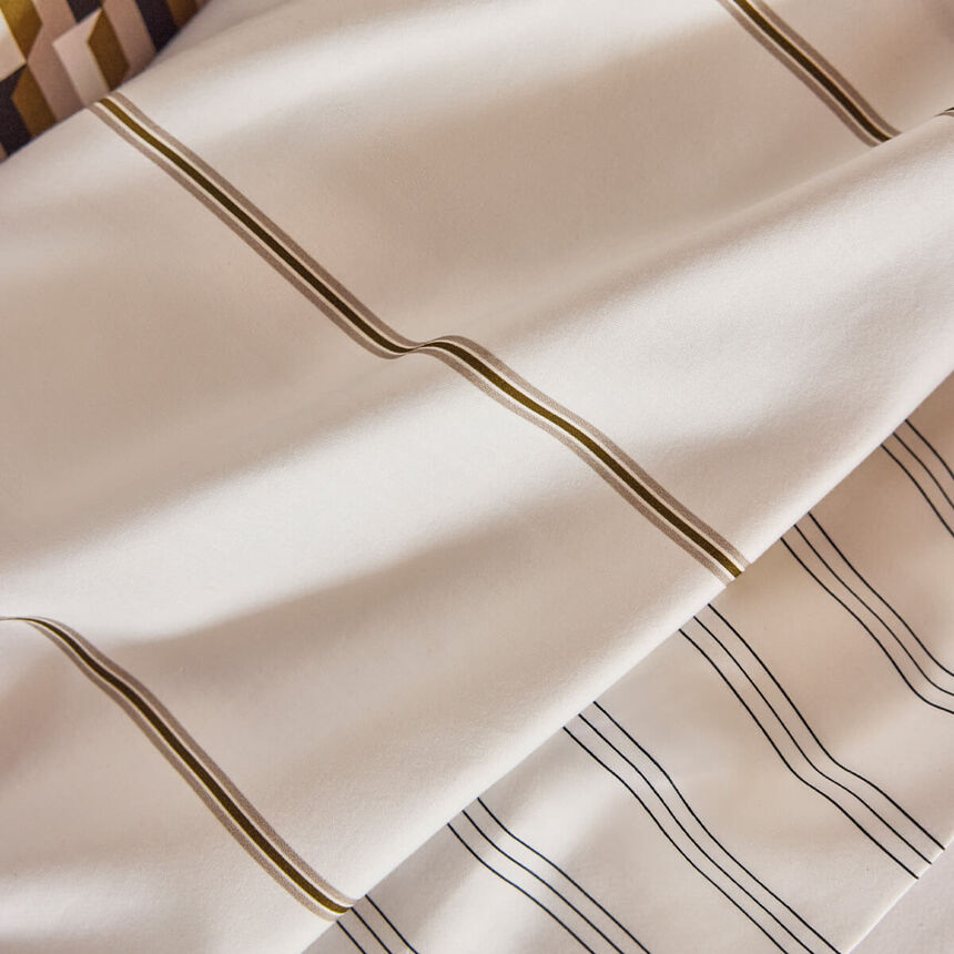 Drap de lit Savile row Mayfair 190X290 100% coton, longues fibres, , hi-res image number 0