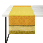 Chemin de table Mumbai Safran 50x150 100% coton, , hi-res image number 1