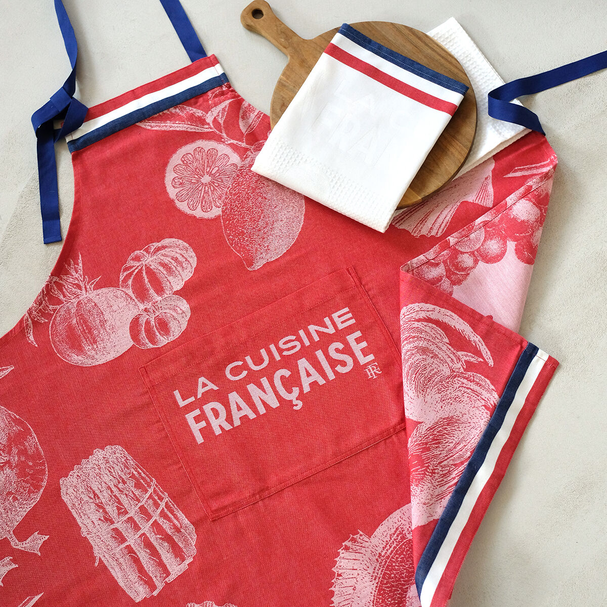 スーパーセール 半額 Apron | Le Jacquard Français エプロン・三角巾