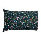 2 Pillowcases Vagabonde Green 22"X42"King,Pair 100% cotton, , hi-res image number 1