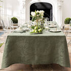 Tablecloth Tivoli Green 69"x69" 100% linen, , hi-res image number 2