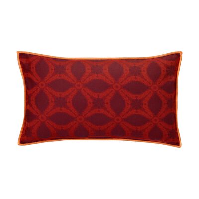 Cushion cover Bahia Red 16"x16" Acrylic