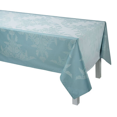 Tablecloth Syracuse Aqua 59"x59" 100% cotton