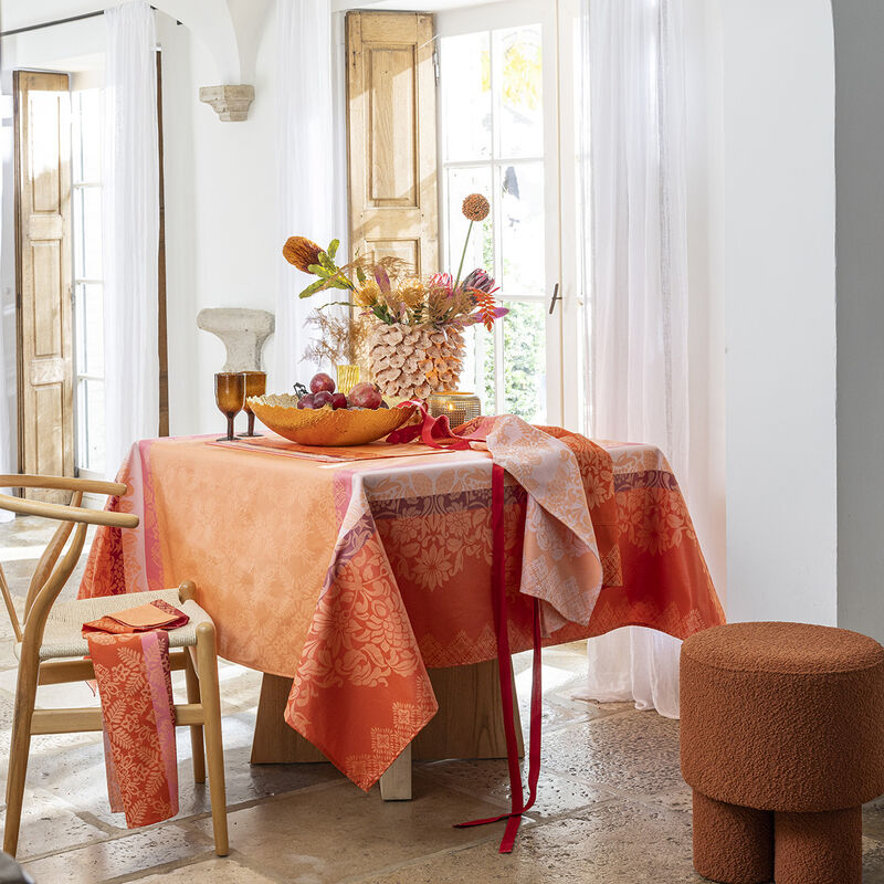 Nappe enduite Mumbai Enduit Marigold 150x220 100% coton, , hi-res image number 0