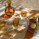 Coated placemat Arrière-pays Coated Orange 20"x14" 100% cotton, , hi-res image number 0