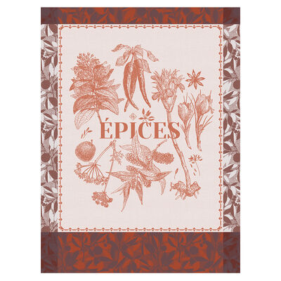 Tea towel Épices & Aromates Cotton