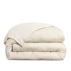 Duvet cover Victoria Beige 106"X92"King 50% cotton - 50 % linen, , hi-res image number 1
