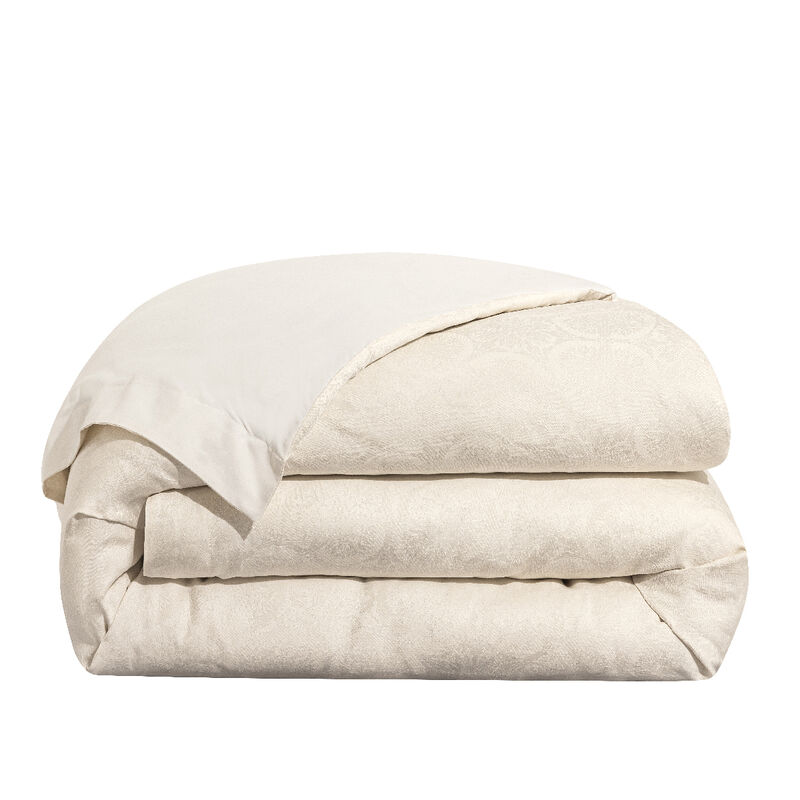 Housse de couette  Victoria Jasmin 269X234 50% coton - 50% lin, , hi-res image number 1