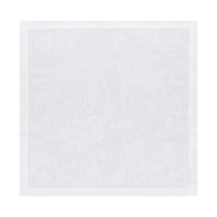Napkin Tivoli White 20"x20" 100% linen, , hi-res image number 0